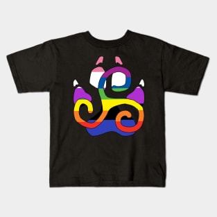 Gender Fluid Celticwolf Kids T-Shirt